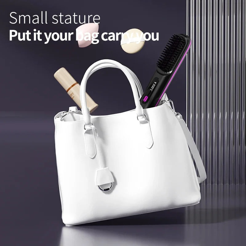 Portable Straightening Brush