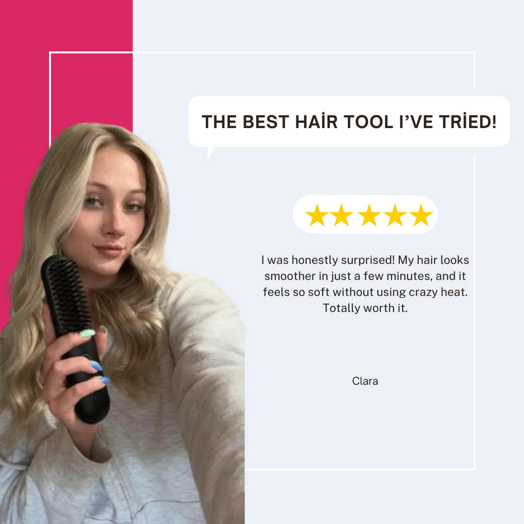 Portable Straightening Brush