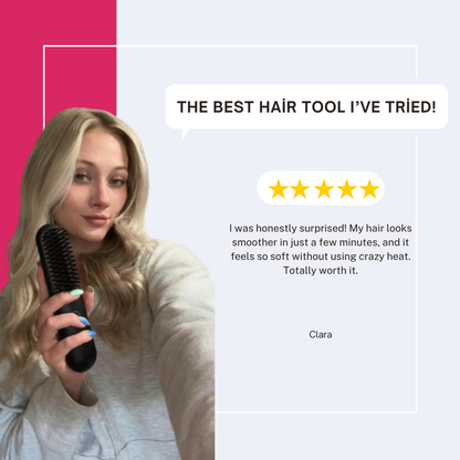 Portable Straightening Brush