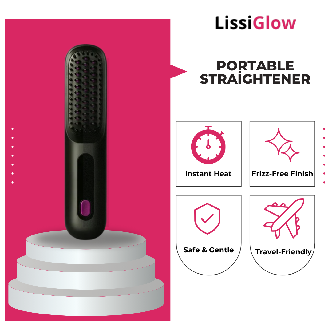 Portable Straightening Brush
