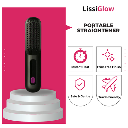 Portable Straightening Brush